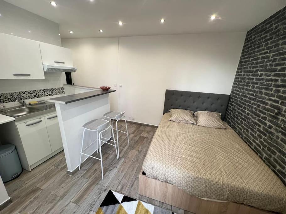 Quiet & Bright Studio 15Min Away From Paris بوندي المظهر الخارجي الصورة
